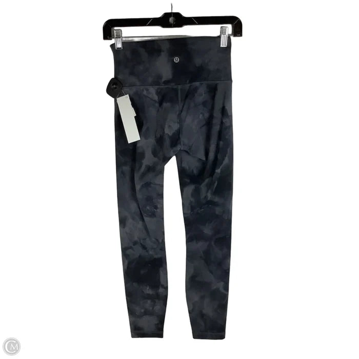 Athletic Leggings By Lululemon In Grey, Size: 4