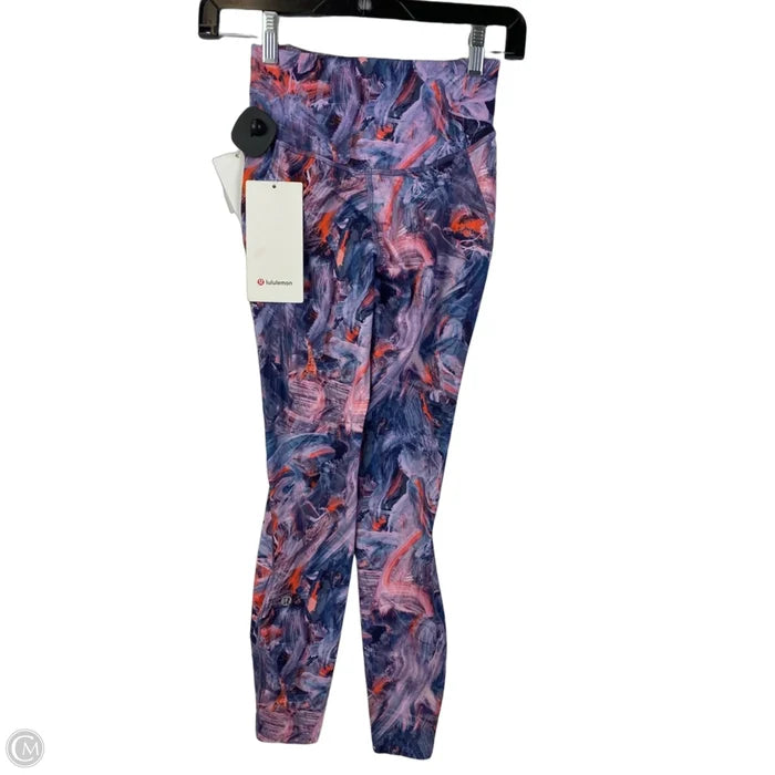 Athletic Leggings By Lululemon In Purple, Size: 2