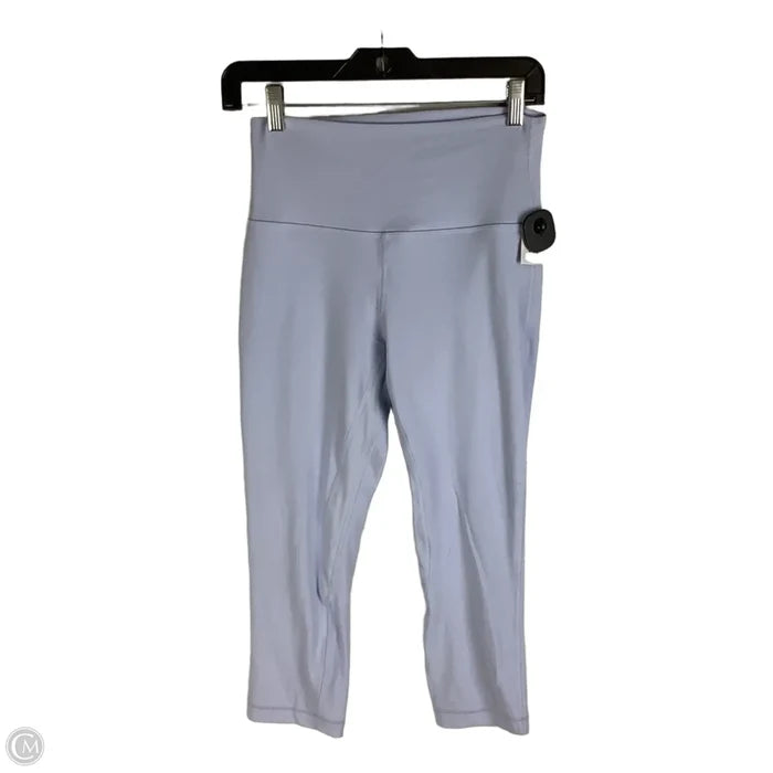 Athletic Leggings Capris By Lululemon In Purple, Size: 8