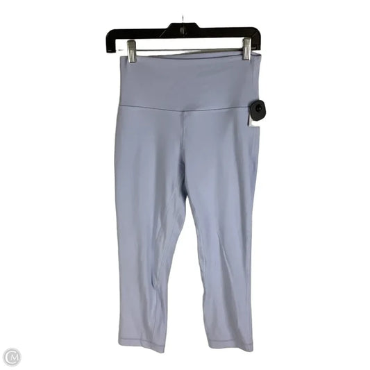 Athletic Leggings Capris By Lululemon In Purple, Size: 8