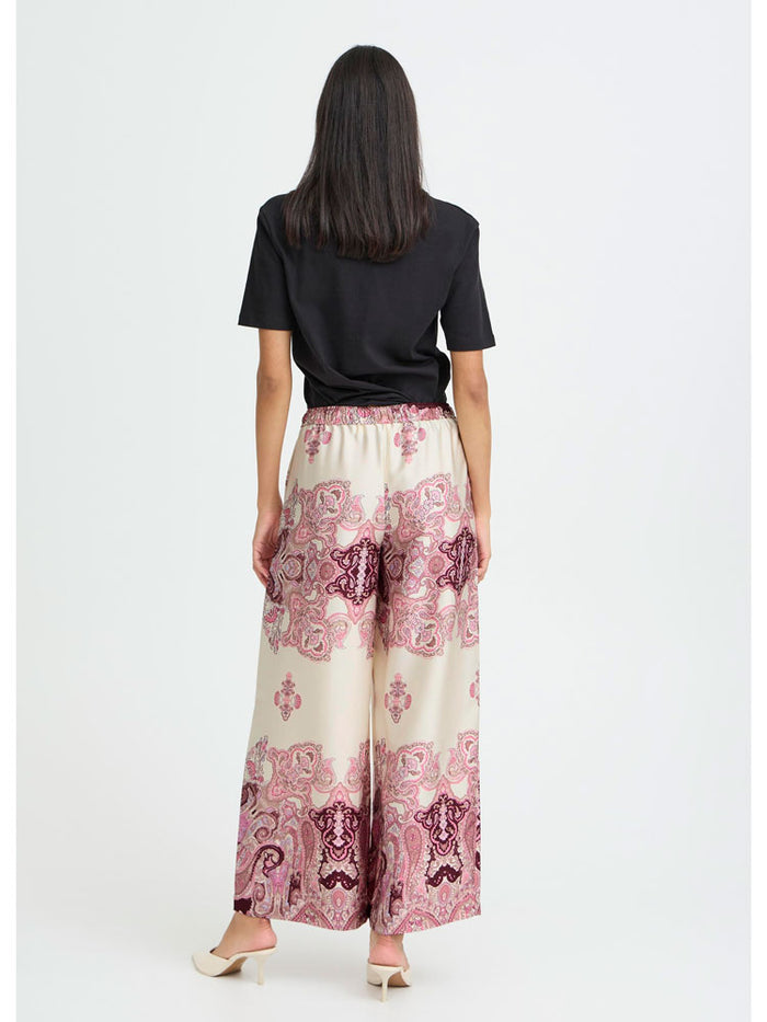 B Young ByJannike Pants Birch & Pink