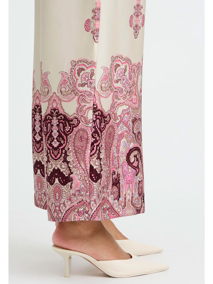B Young ByJannike Pants Birch & Pink