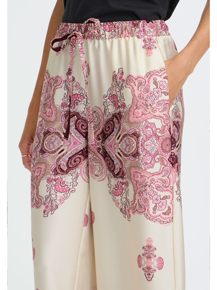 B Young ByJannike Pants Birch & Pink
