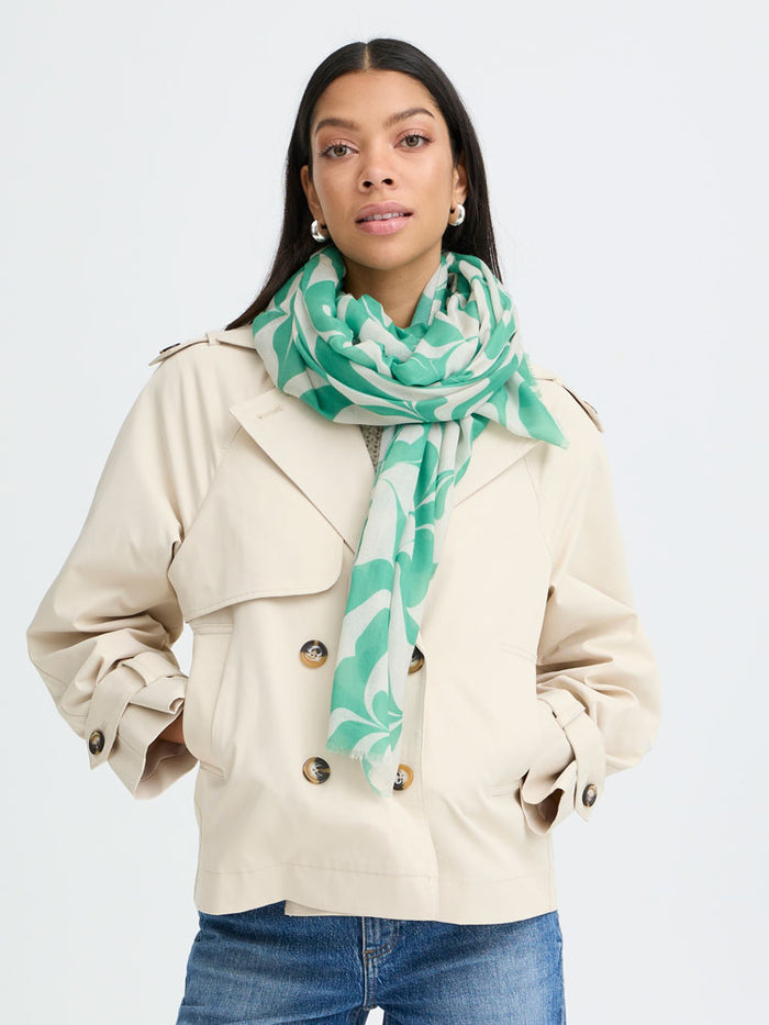 B Young ByWallam Scarf Swirls Leprechaun