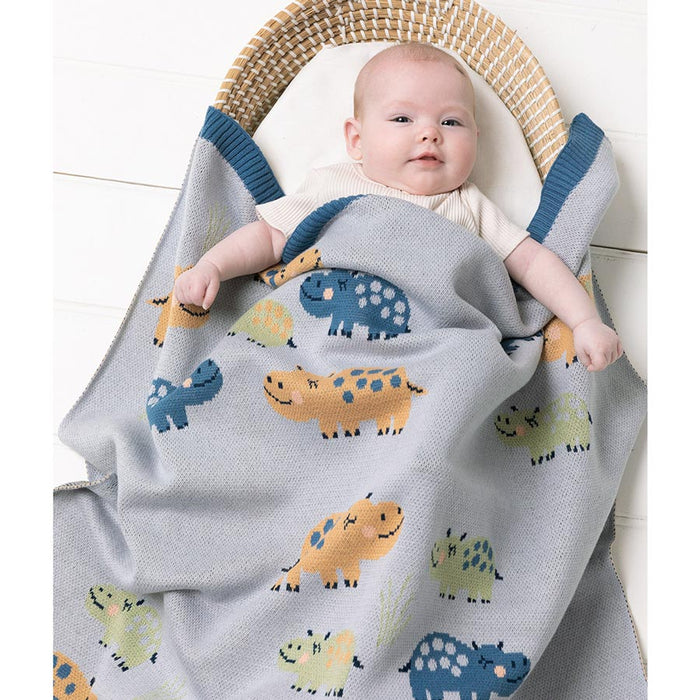 Indus Design Baby Blanket – Henry Hippo | Koop.co.nz