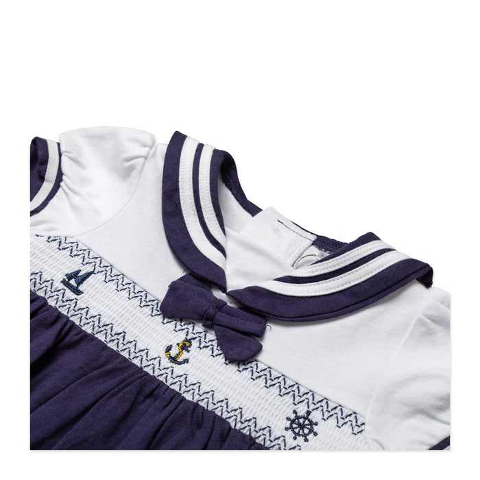 Baby Dress & Diaper Cover Set – 100% Cotton