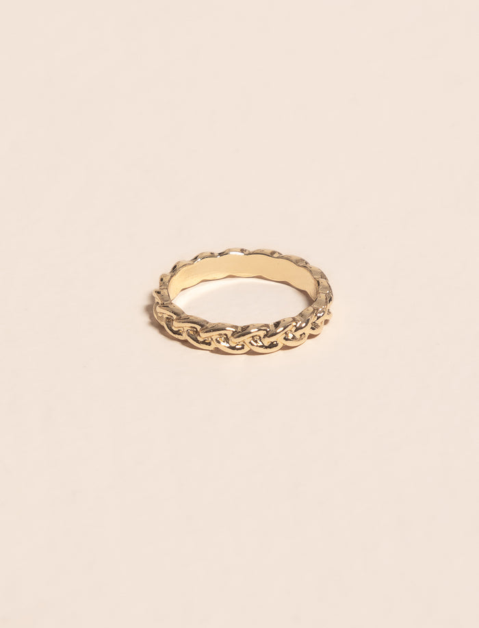 Bague tressée