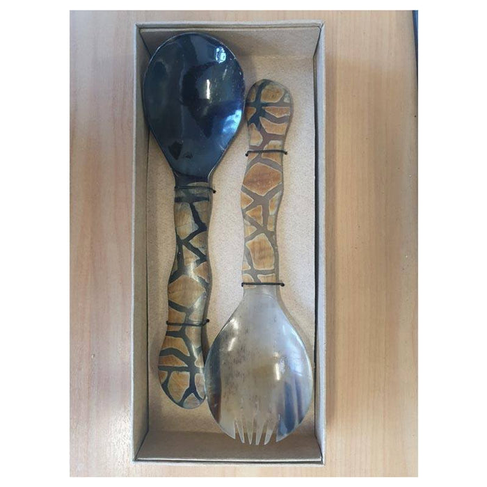 Banyan Home Balbinio Horn Servers | Koop.co.nz