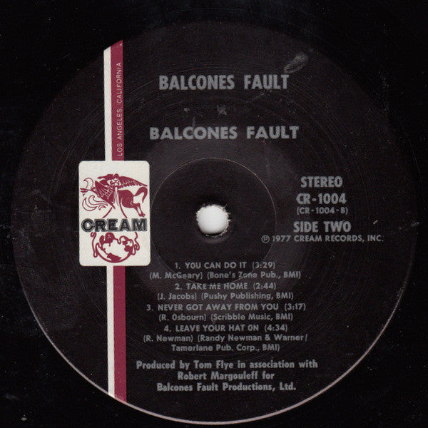 Balcones Fault - It's All Balcones Fault (LP) [US] 1st (Mint (M))