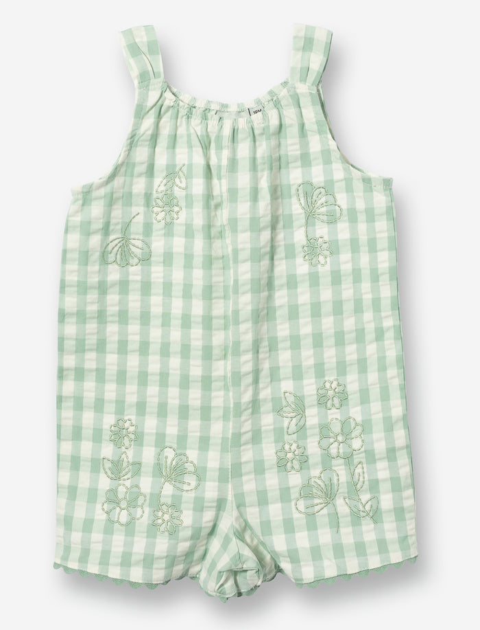 Barboteuse en gingham