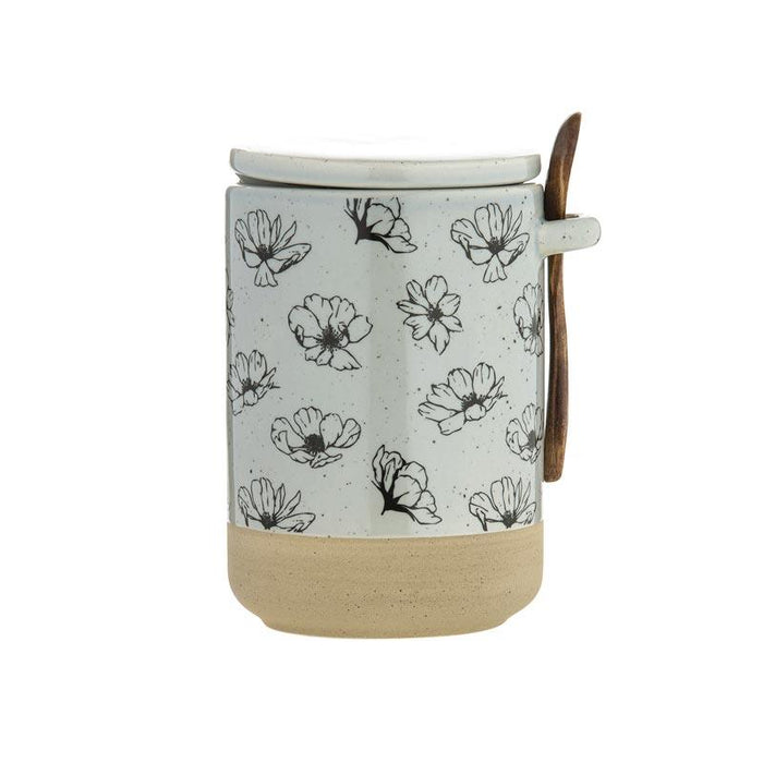Davis & Waddell Beetanical Flower Canister & Spoon | Koop.co.nz