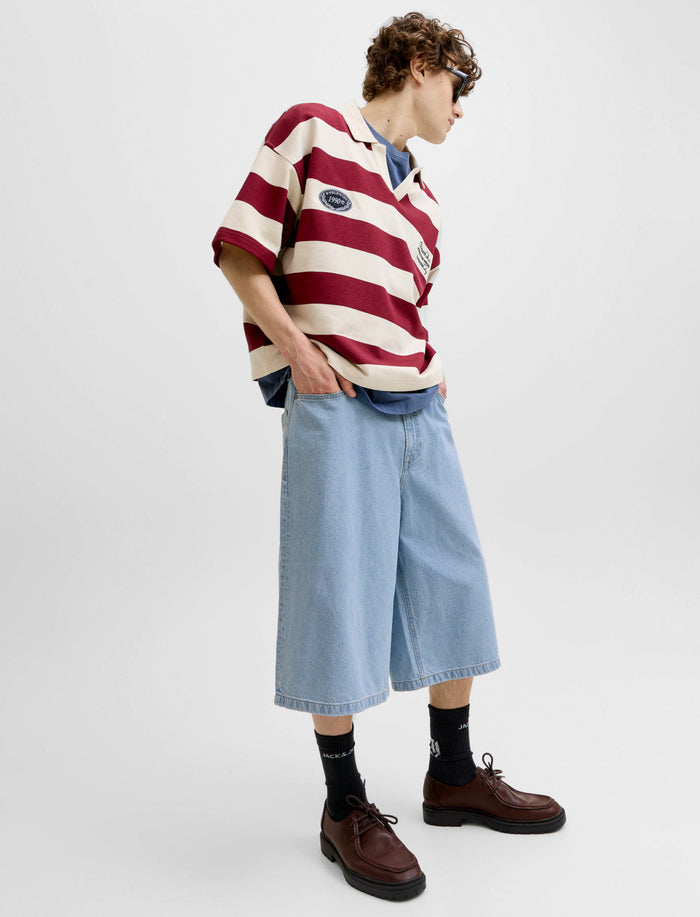 Bermuda ample en denim