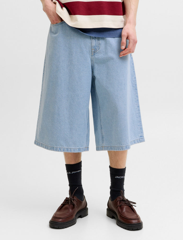 Bermuda ample en denim