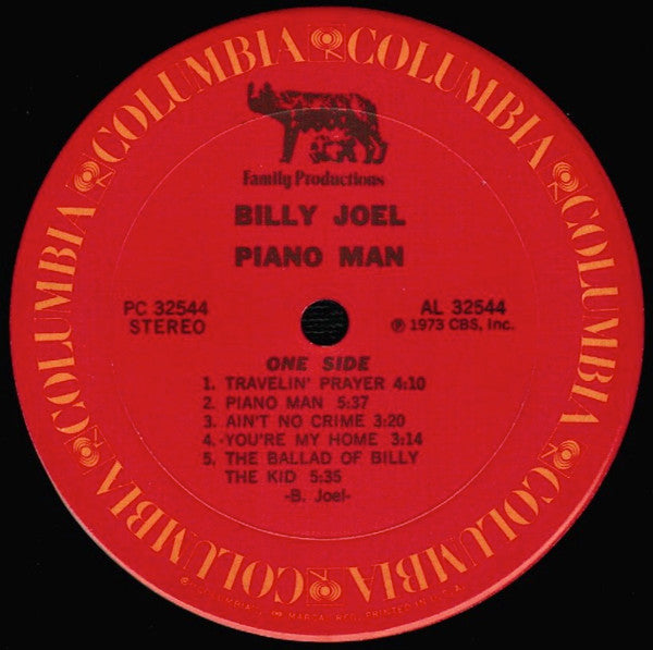 Billy Joel - Piano Man (LP) [US] 1981 RP (Mint (M))