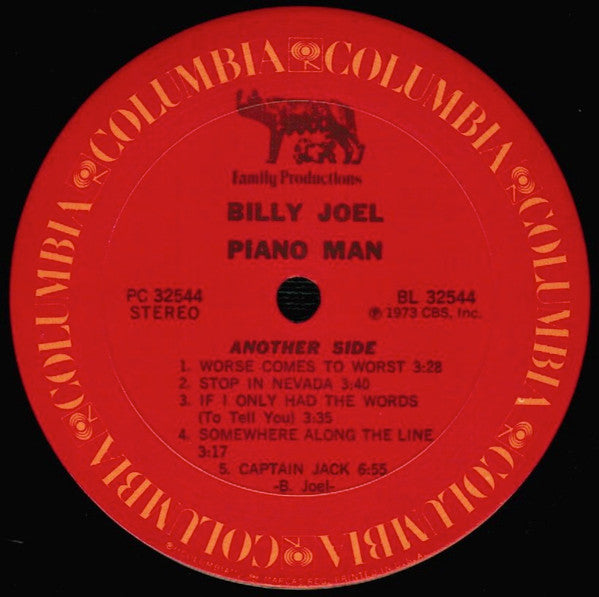 Billy Joel - Piano Man (LP) [US] 1981 RP (Mint (M))