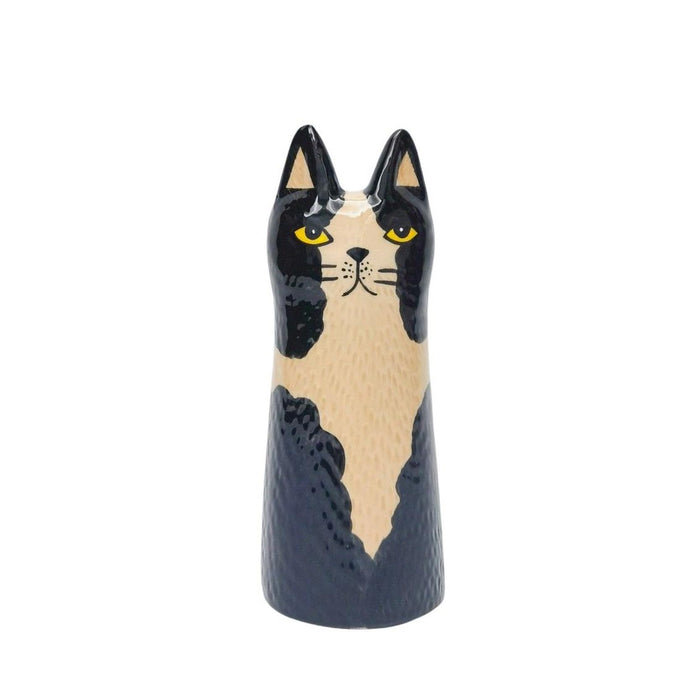 Urban Products Black Cat Vase (15.5cm) | Koop.co.nz