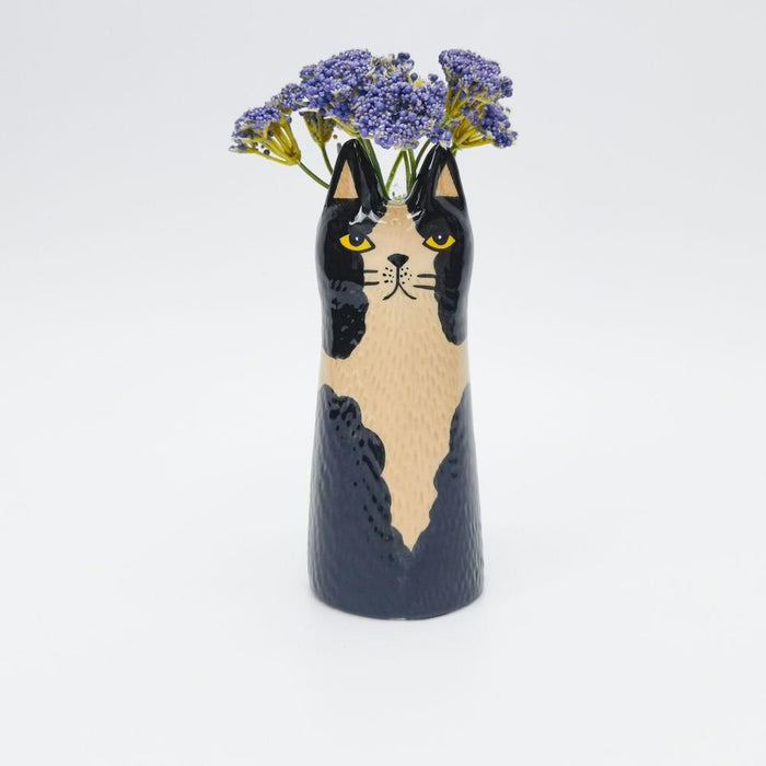 Urban Products Black Cat Vase (15.5cm) | Koop.co.nz