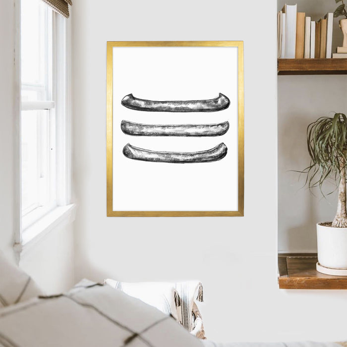5"x7" / Art Print / Antique Gold