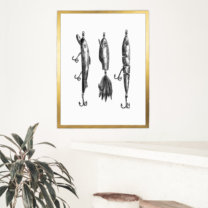 5"x7" / Art Print / Antique Gold