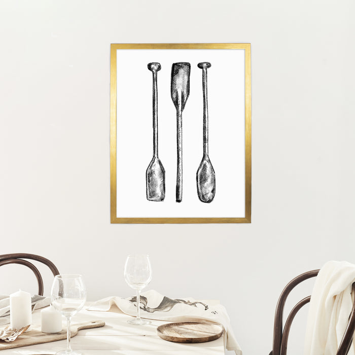 5"x7" / Art Print / Antique Gold