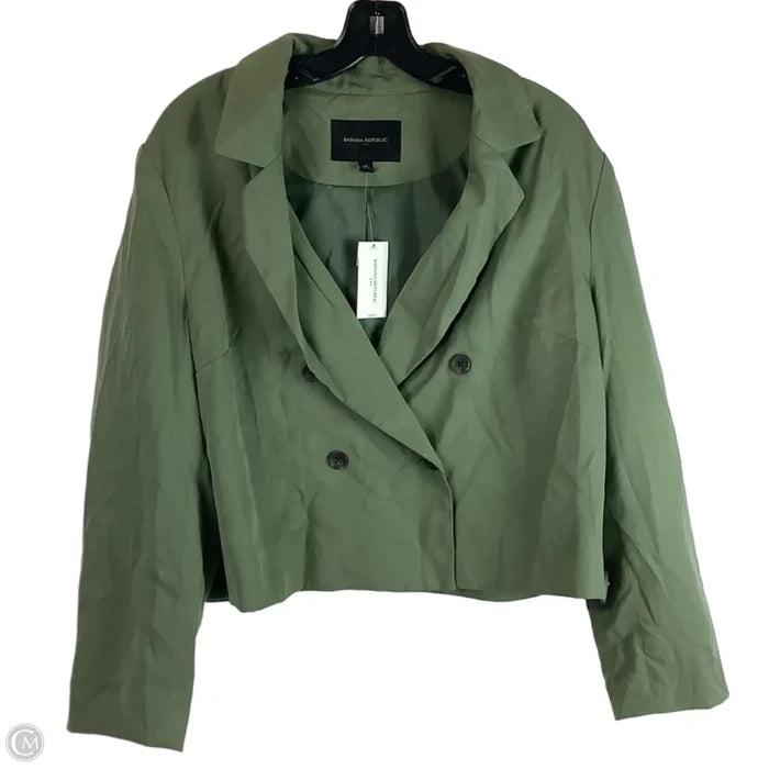 Blazer By Banana Republic In Green, Size: 16