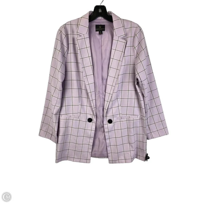 Blazer By Worthington In Purple, Size: S