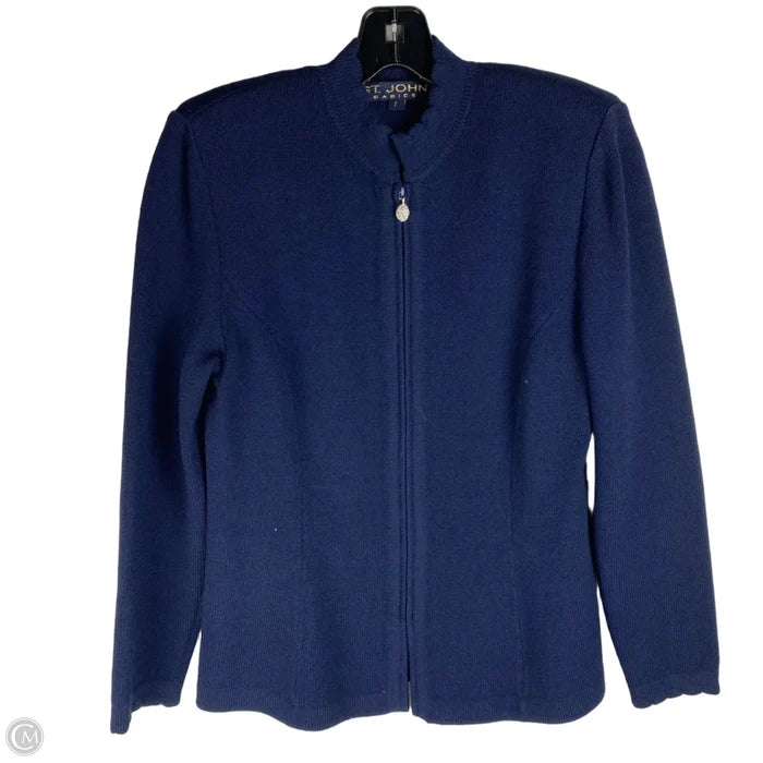 Blazer Designer By St. John In Navy, Size: 2
