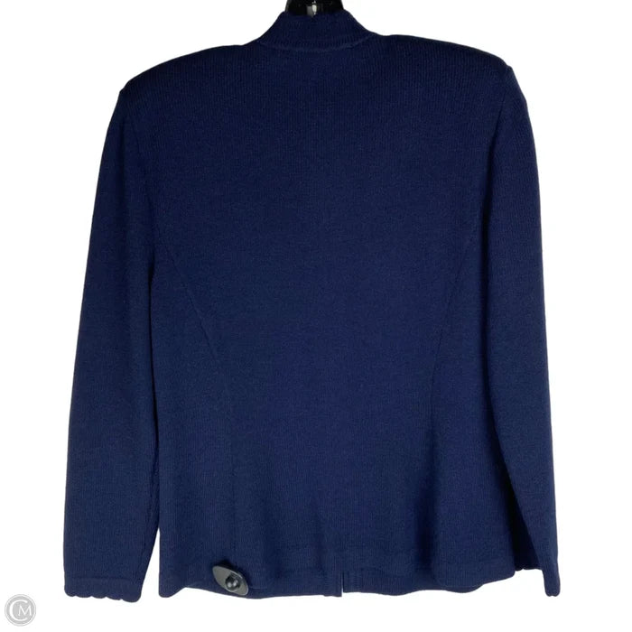 Blazer Designer By St. John In Navy, Size: 2