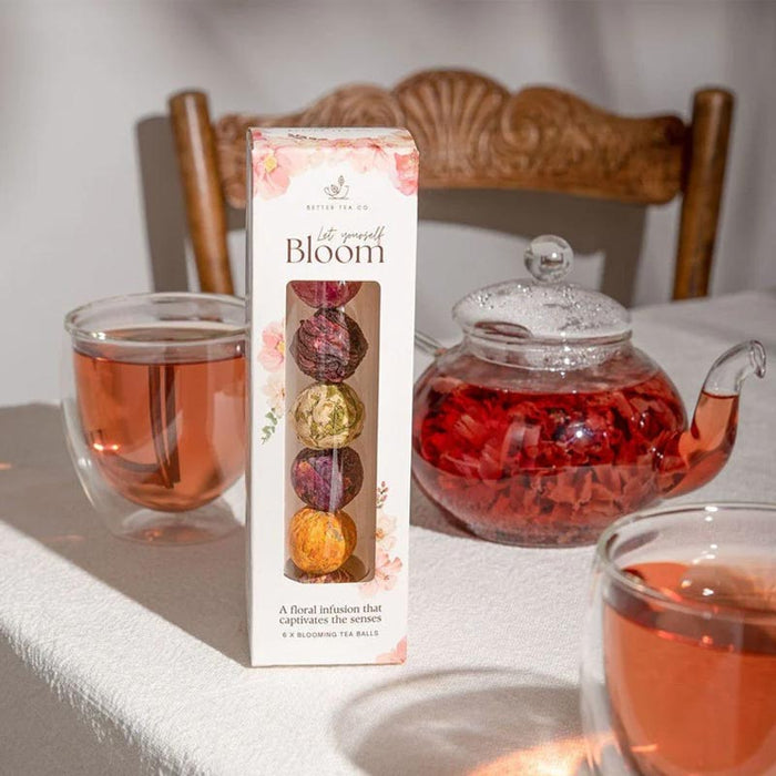 Better Tea Co. Blooming Tea Balls in Test Tube (6pc) | Koop.co.nz