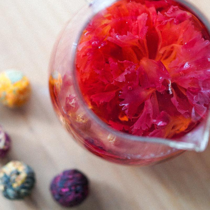 Better Tea Co. Blooming Tea Balls in Test Tube (6pc) | Koop.co.nz