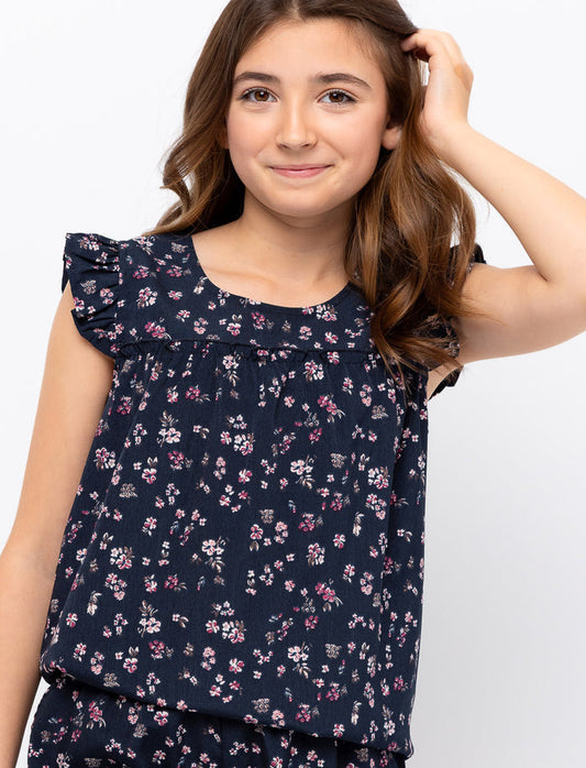 Blouse à manches courtes