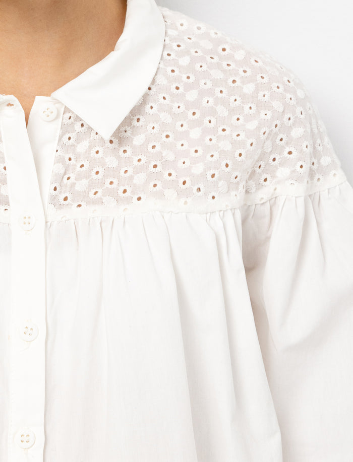 Blouse classique à col chemise