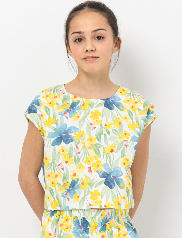 Blouse sans manche Tropicana