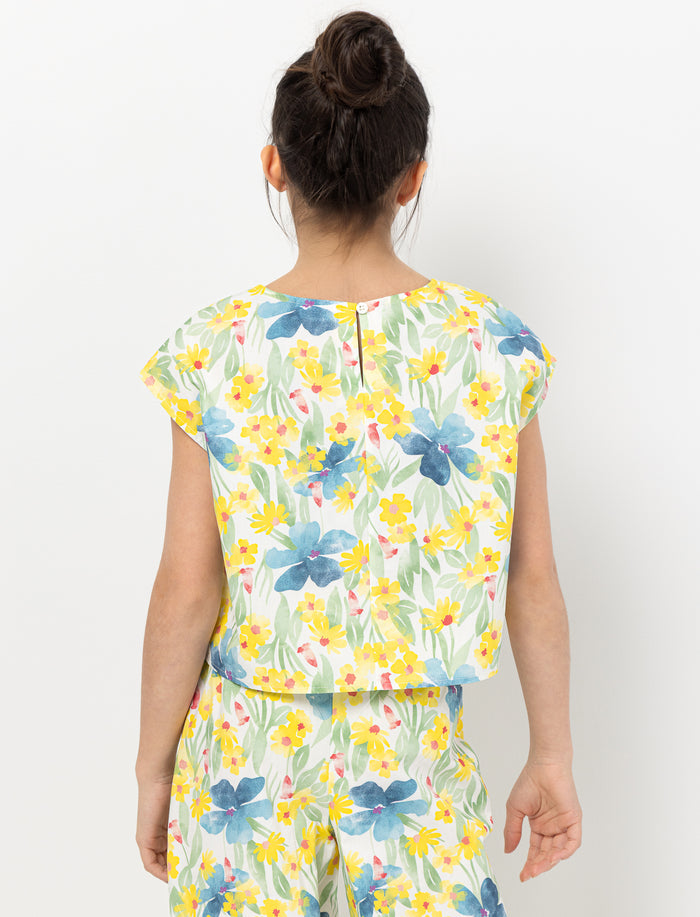 Blouse sans manche Tropicana