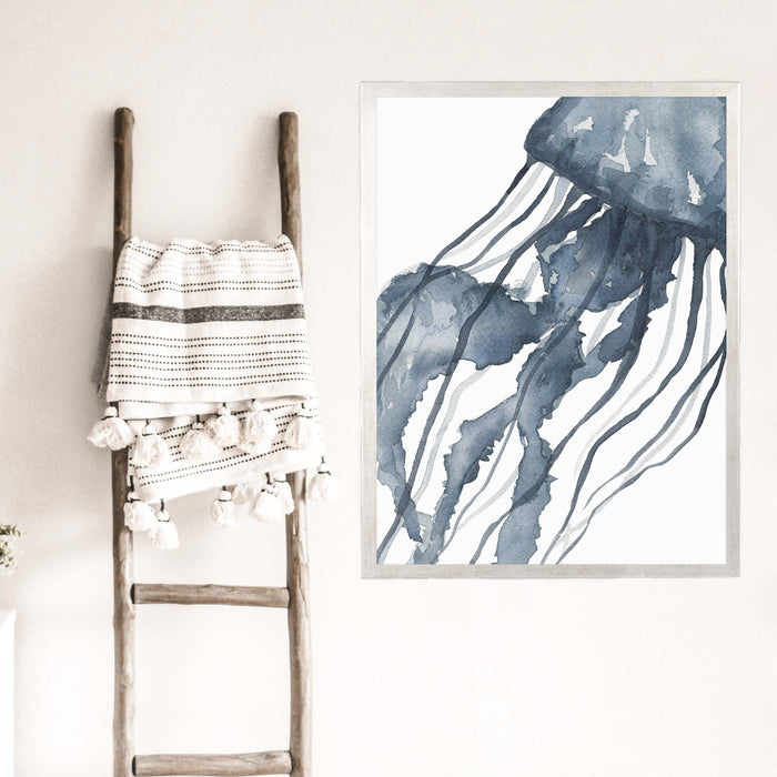 5"x7" / Art Print / Antique Silver