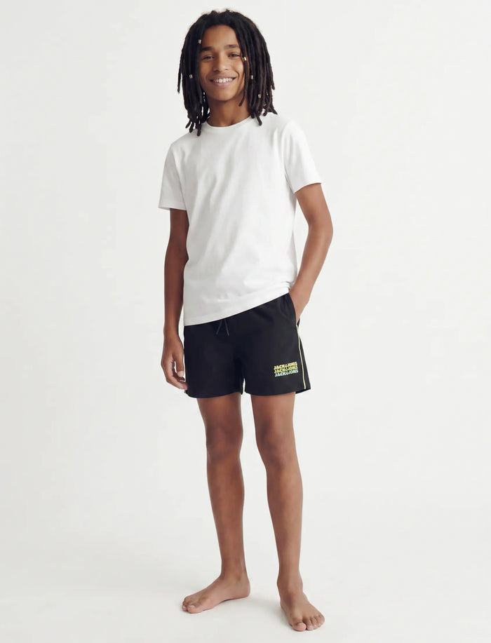 Boardshort à bandes contrastantes