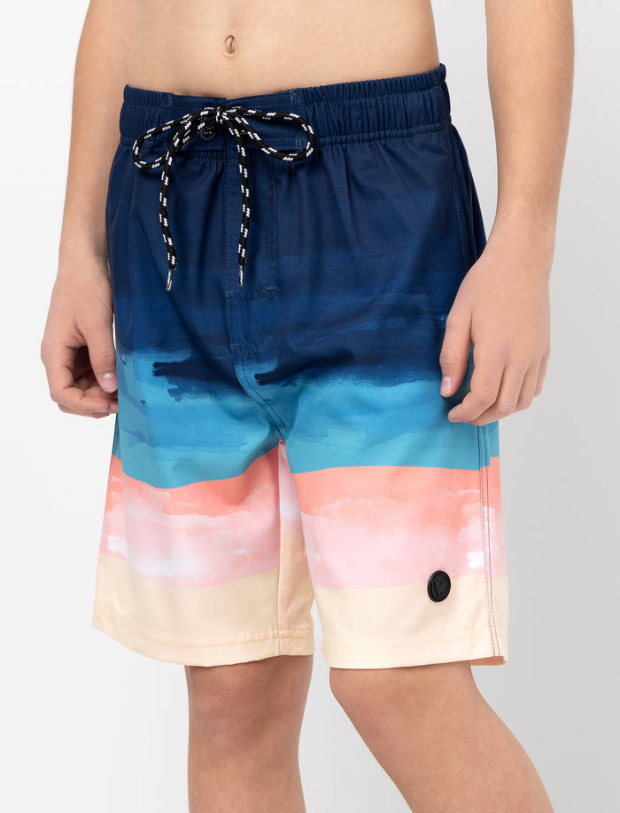 Boardshort à taille élastique - ado garçon