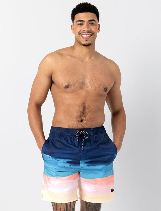 Boardshort à taille élastique