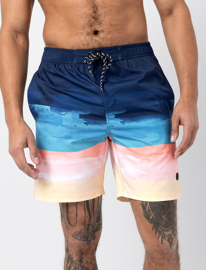 Boardshort à taille élastique