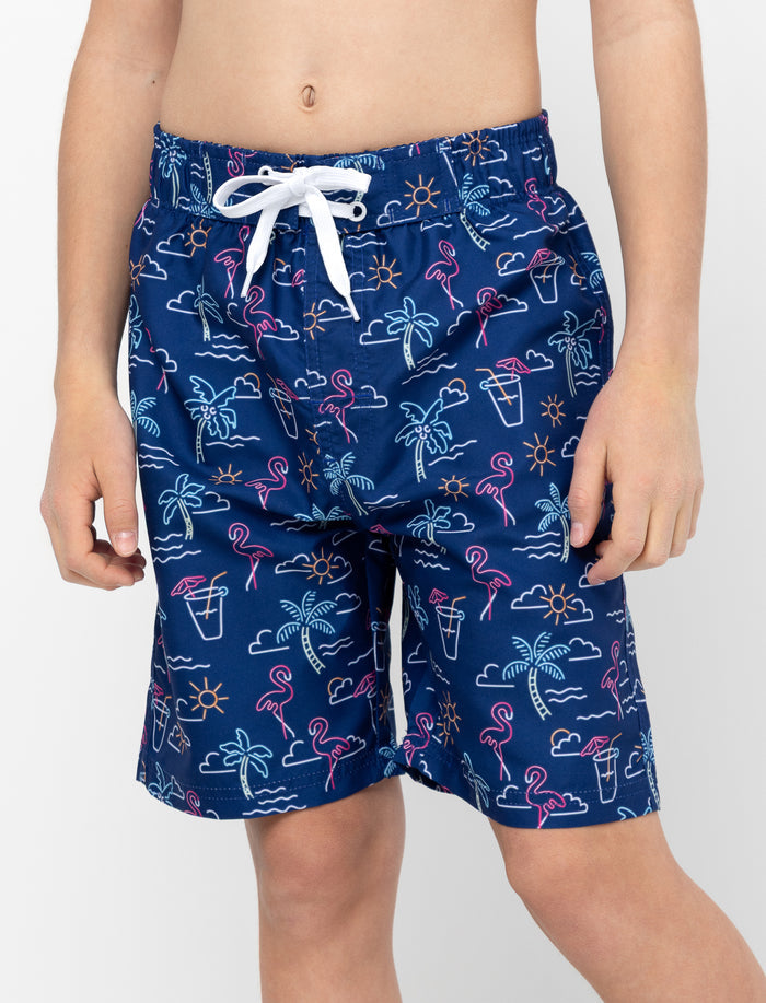Boardshort avec taille élastique