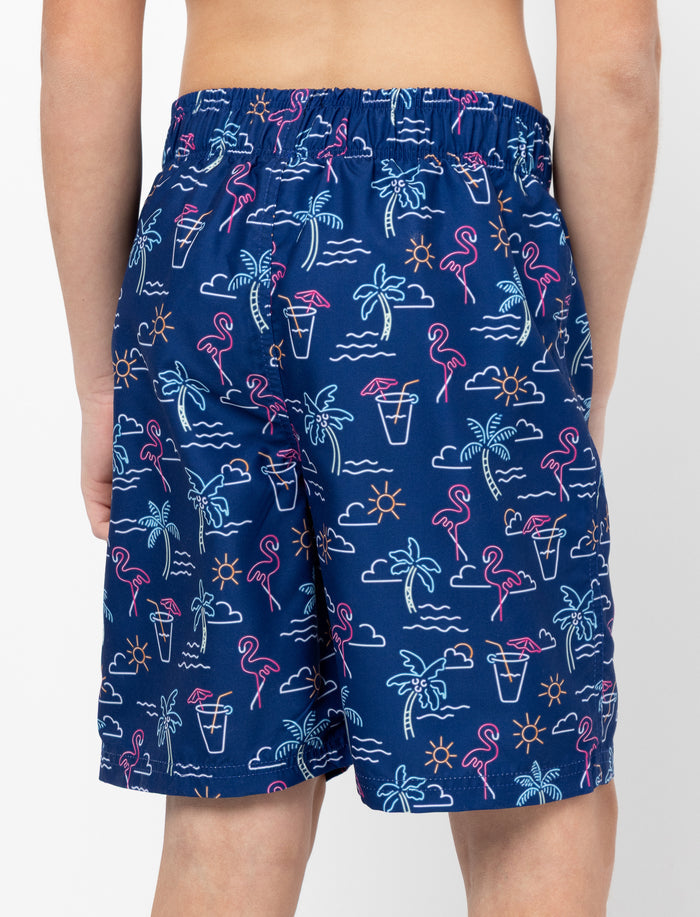 Boardshort avec taille élastique