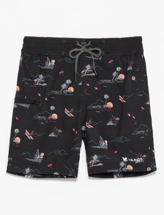 Boardshort rayé