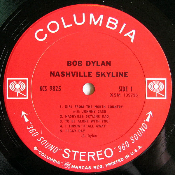 Bob Dylan - Nashville Skyline (LP) [US] 1st (Mint (M))