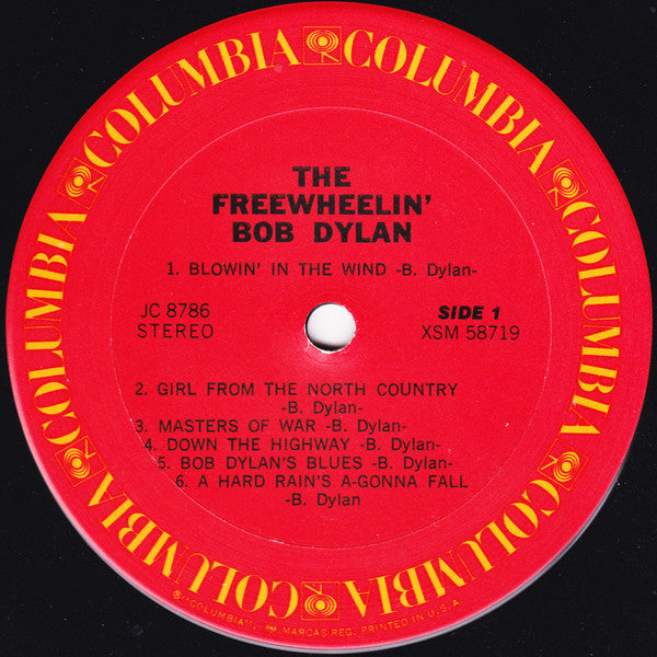 Bob Dylan - The Freewheelin' Bob Dylan (LP) [US] RP (Very Good Plus (VG+))