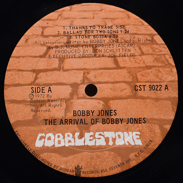 Bobby Jones (2) - Arrival Of Bobby Jones (LP) [US] 1st (Near Mint (NM or M-))