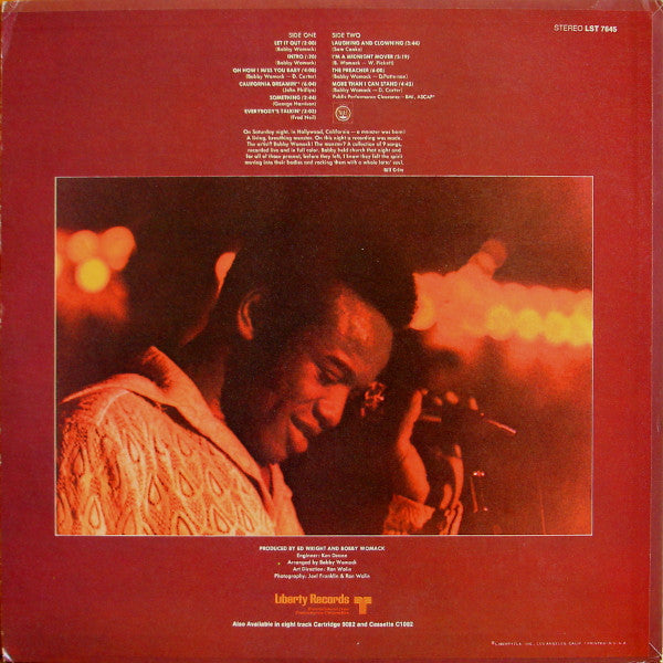 Bobby Womack - The Womack "Live" (LP) [US] 1st (Very Good (VG))