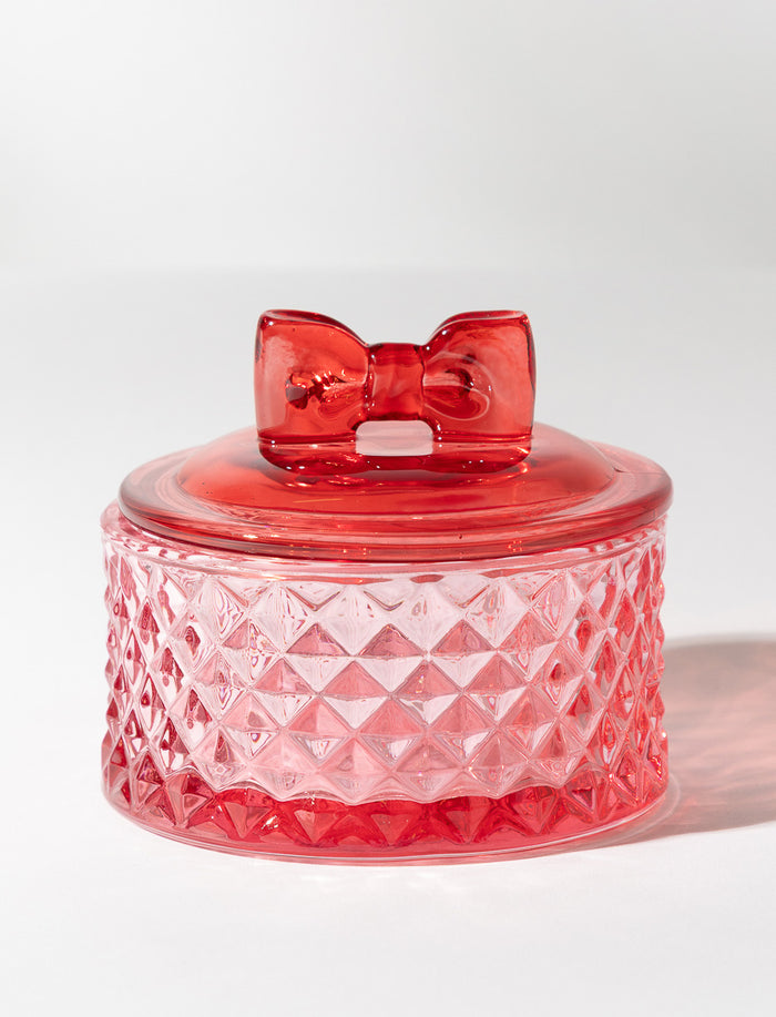 Boîte à bijoux en verre