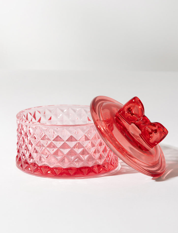 Boîte à bijoux en verre