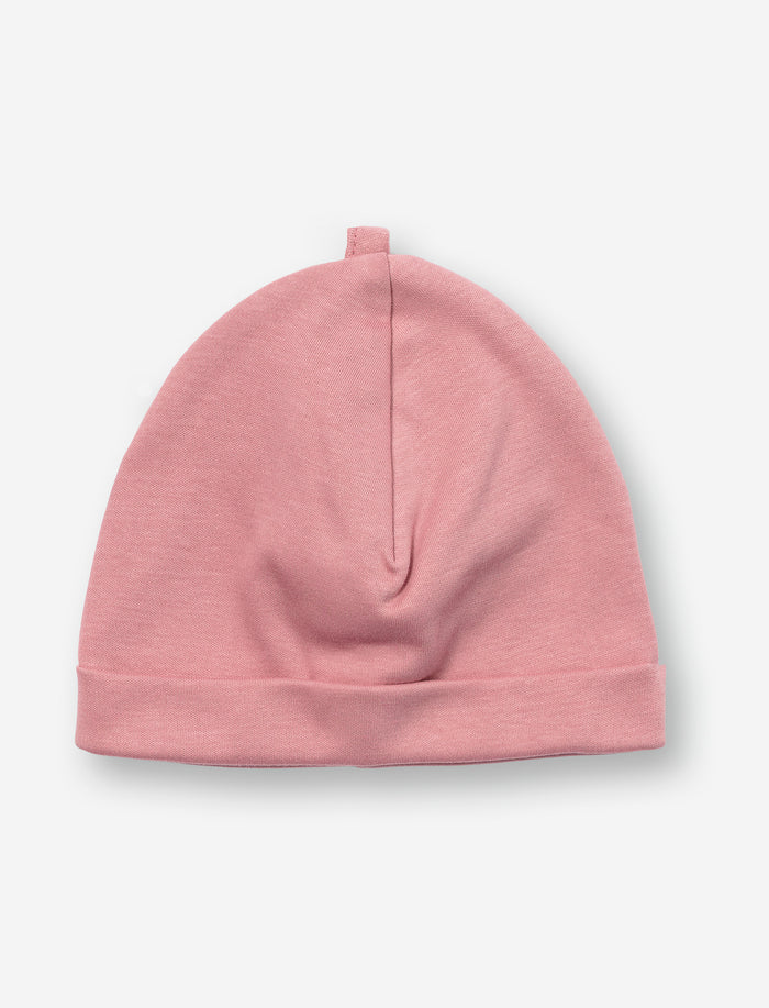 Bonnet en coton biologique pour bébé fille