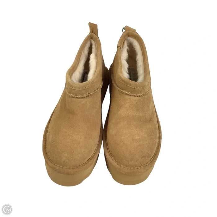 Boots Ankle Flats By Bearpaw In Brown, Size: 6